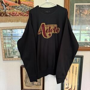 Weekends with Adele Official Rhinestone Crewneck Tour Sweatshirt Unisex Size 2XL